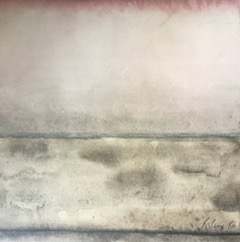 Angela Böhme: Weite II, 2026, Mischtechnik